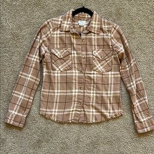 RVCA Plaid Button Down Shirt